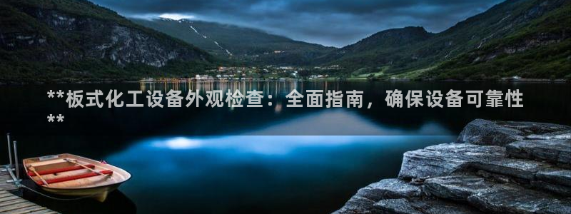 天辰平台注册地址怎么填的：**板式化工设备外观检查