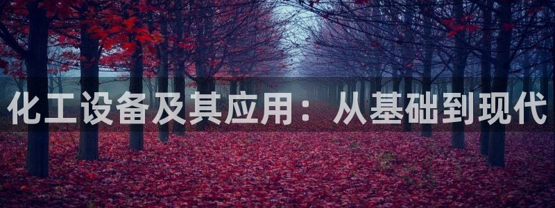 天辰平台专用注册通道安全吗可靠吗：化工设备及其应用：从基础到